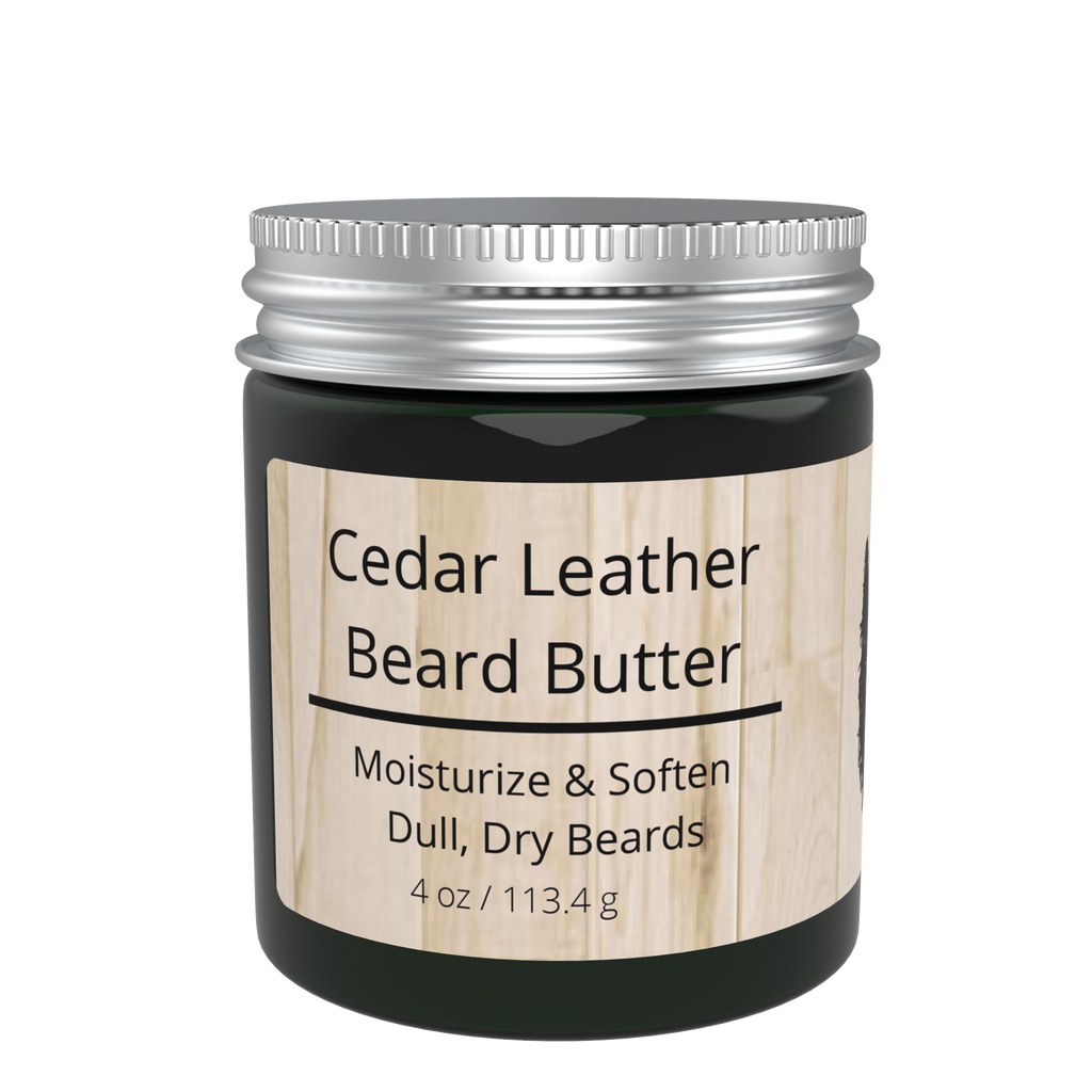 Cedar Leather Beard Butter